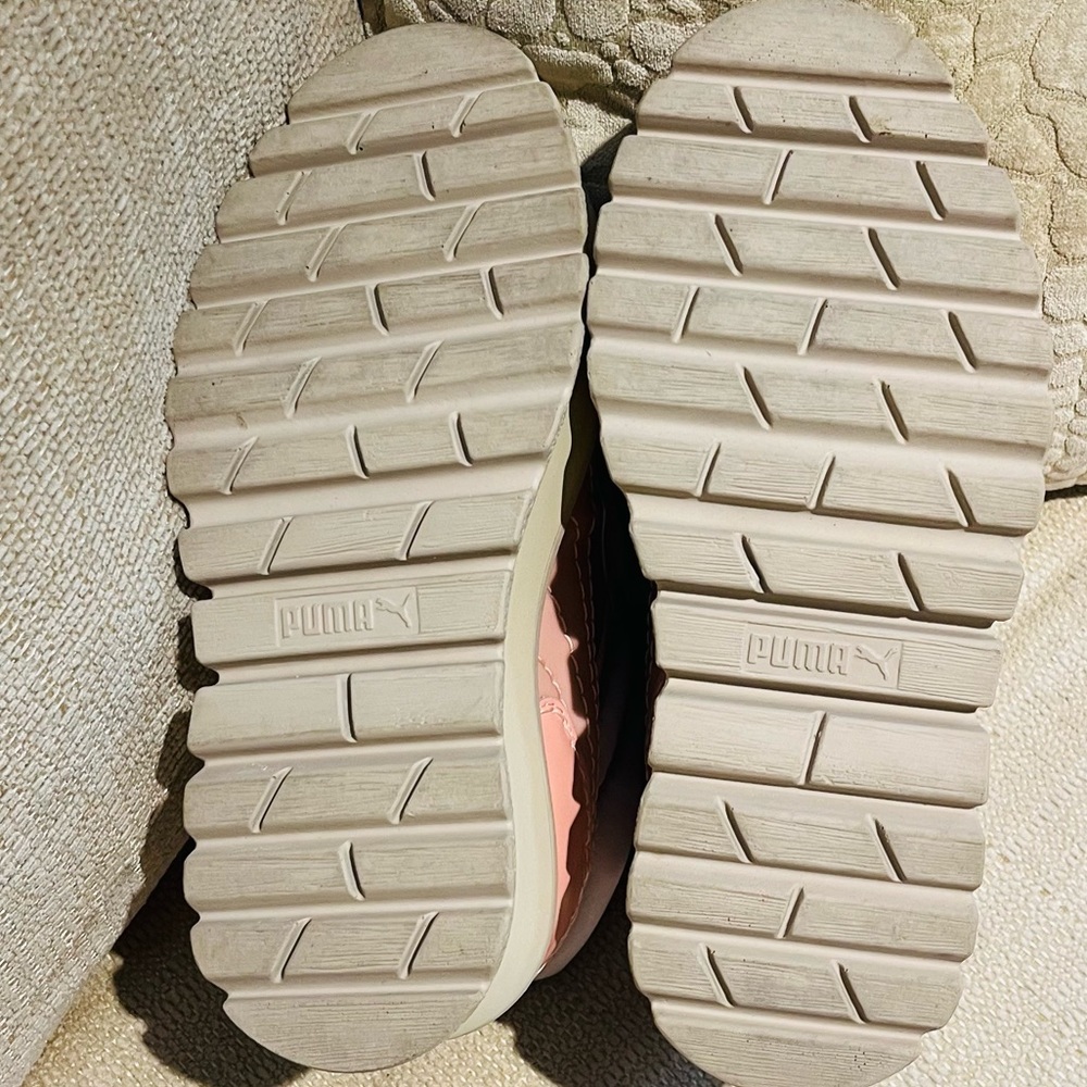 Puma Pink Platform Ankle Boots - Picture 4 of 5